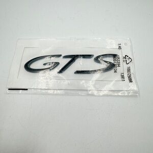 Porsche Design GTS Emblem in Black